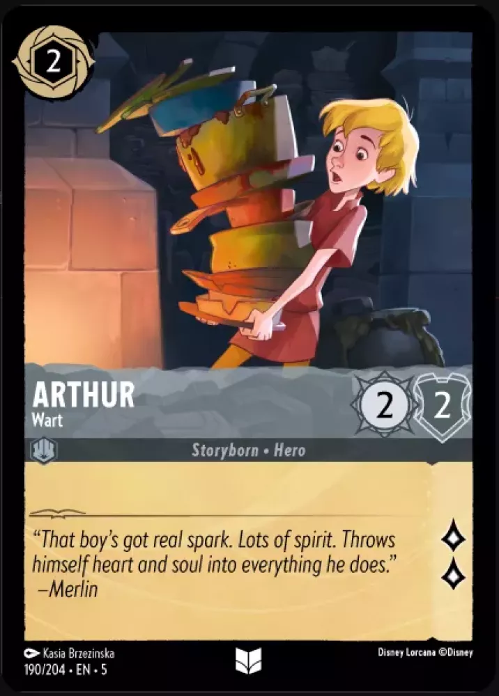 190/204 Arthur - Wart
