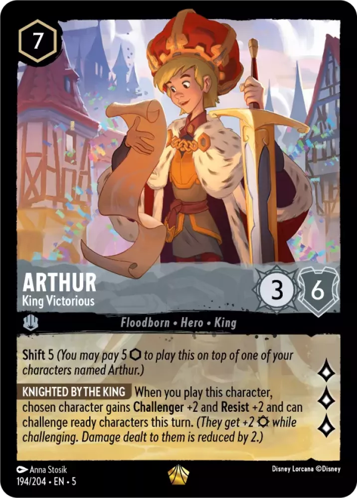 194/204 Arthur - King Victorious