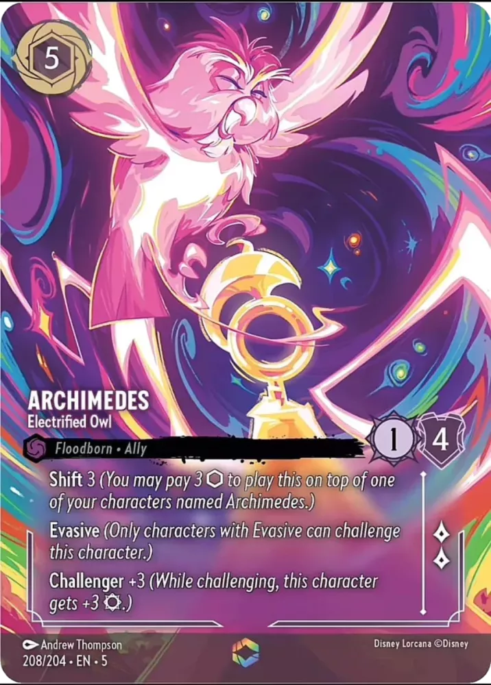 208/204 Archimedes - Electrified Owl