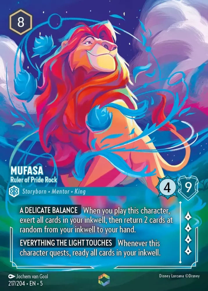 217/204 Mufasa - Ruler of Pride Rock