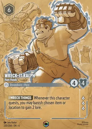 Wreck‐It Ralph - Ham Hands