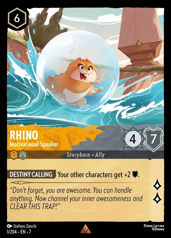 1/204 Rhino – Motivational Speaker
