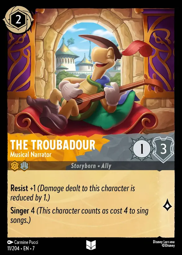11/204 The Troubadour – Musical Narrator
