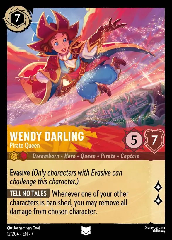 12/204 Wendy Darling – Pirate Queen