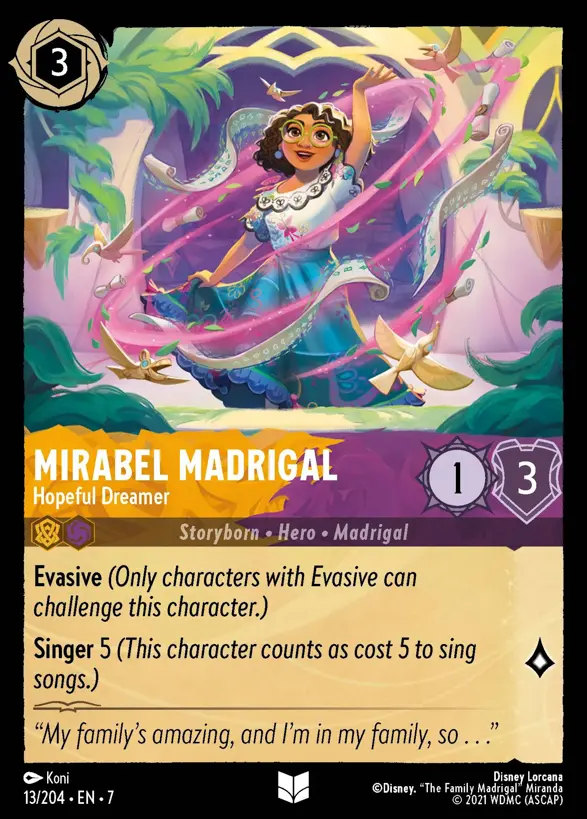 13/204 Mirabel Madrigal – Hopeful Dreamer