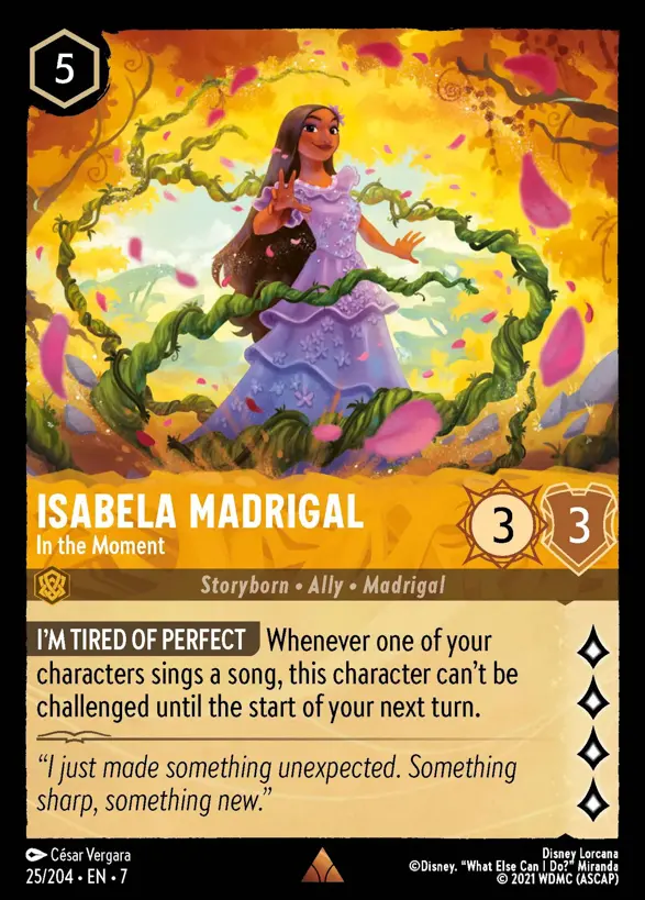 25/204 Isabela Madrigal – In the Moment