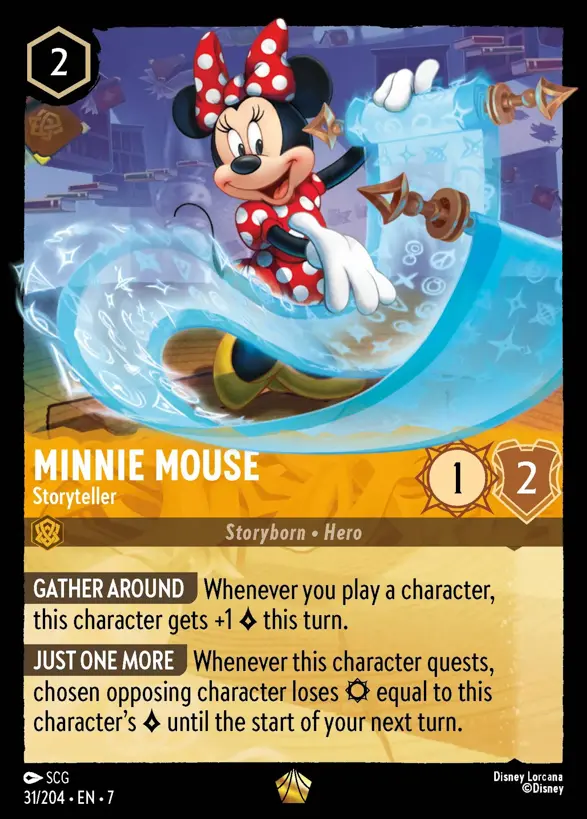 31/204 Minnie Mouse - Storyteller