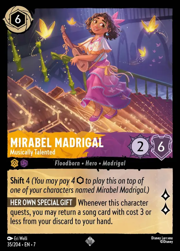 35/204 Mirabel Madrigal - Musically Talented