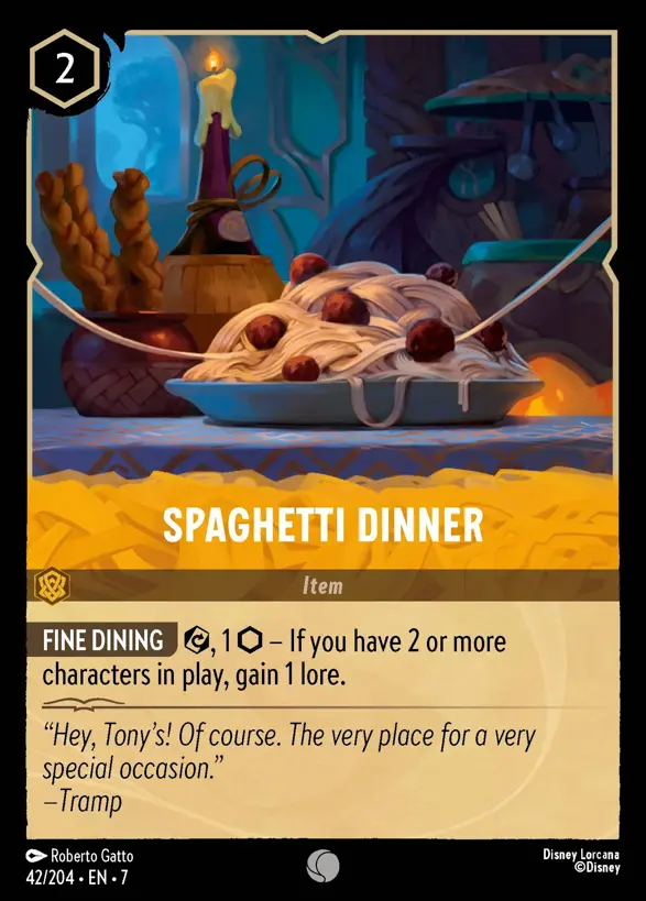42/204 Spaghetti Dinner