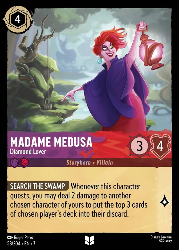 53/204 Madame Medusa - Diamond Lover