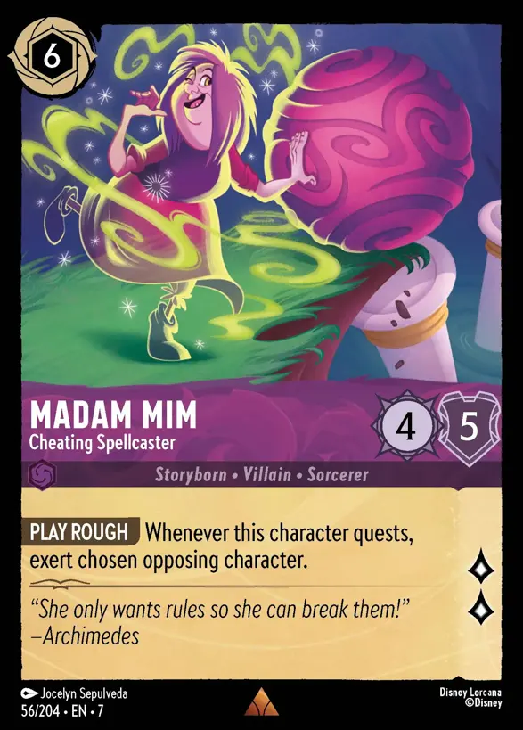 56/204 Madam Mim - Cheating Spellcaster