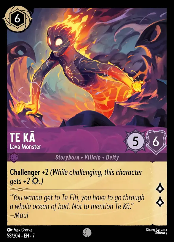58/204 Te Kā - Lava Monster