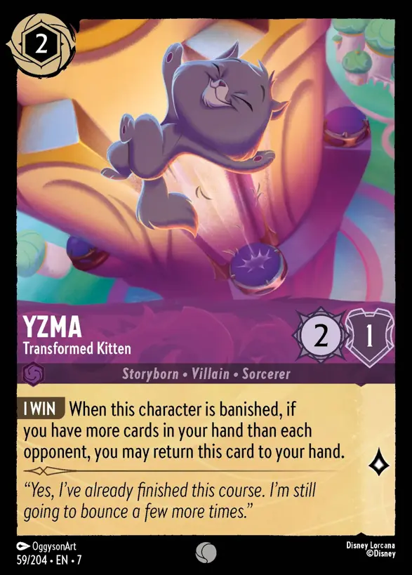 59/204 Yzma - Transformed Kitten