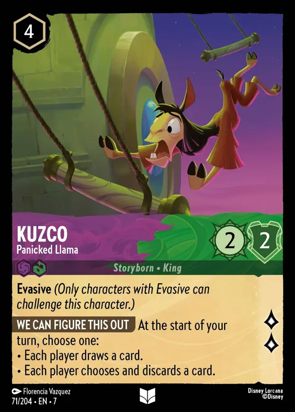 71/204 Kuzco - Panicked Llama