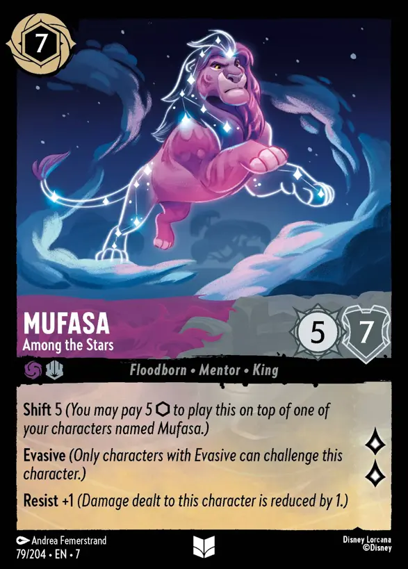 79/204 Mufasa - Among the Stars