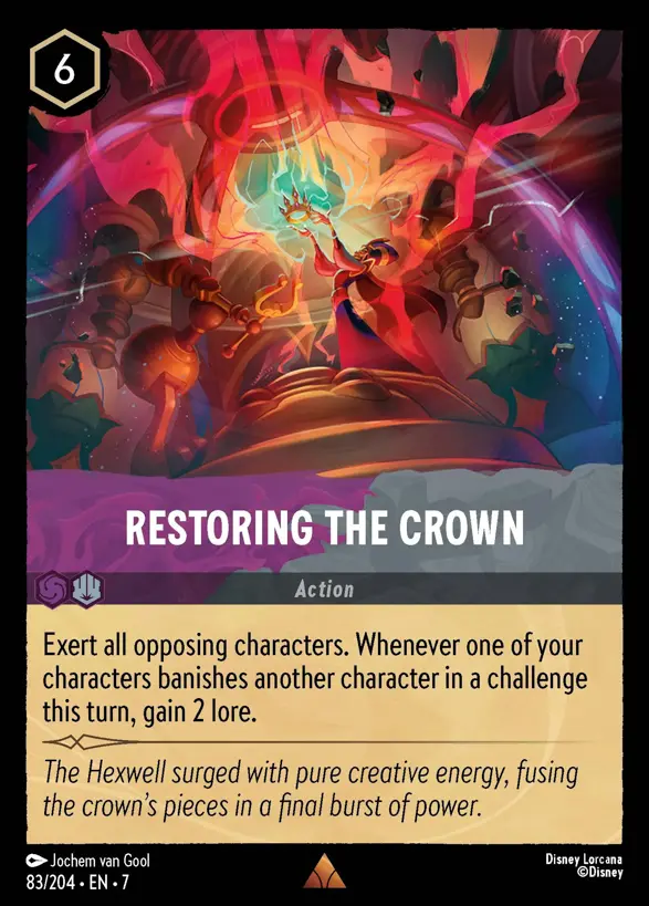 83/204 Restoring the Crown