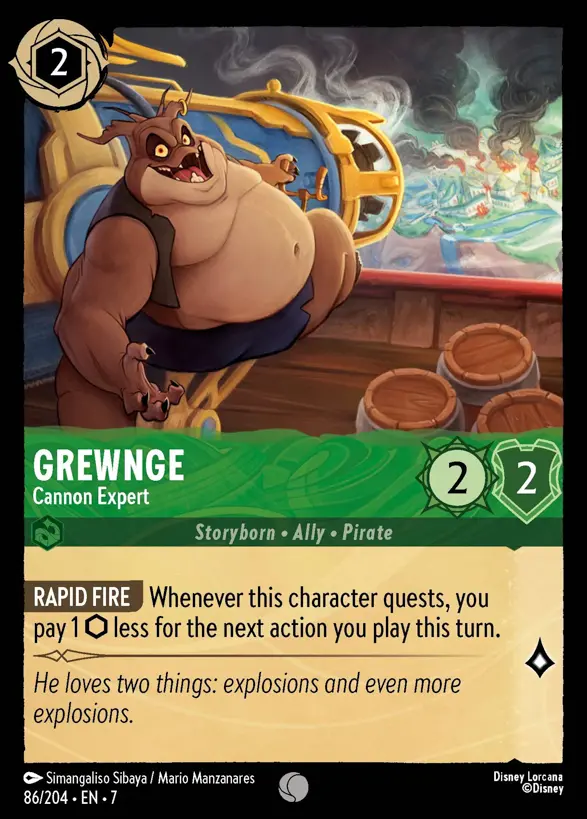 86/204 Grewnge - Cannon Expert