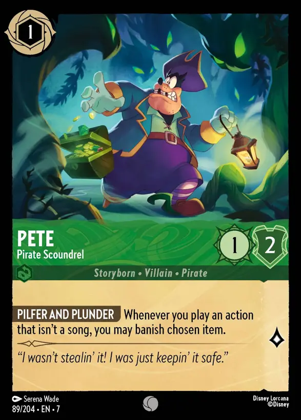 89/204 Pete - Pirate Scoundrel