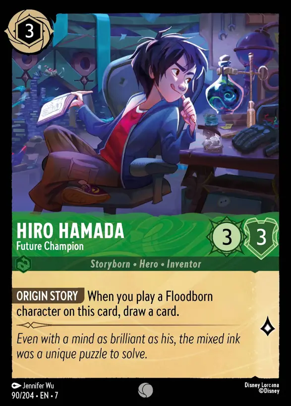 90/204 Hiro Hamada - Future Champion
