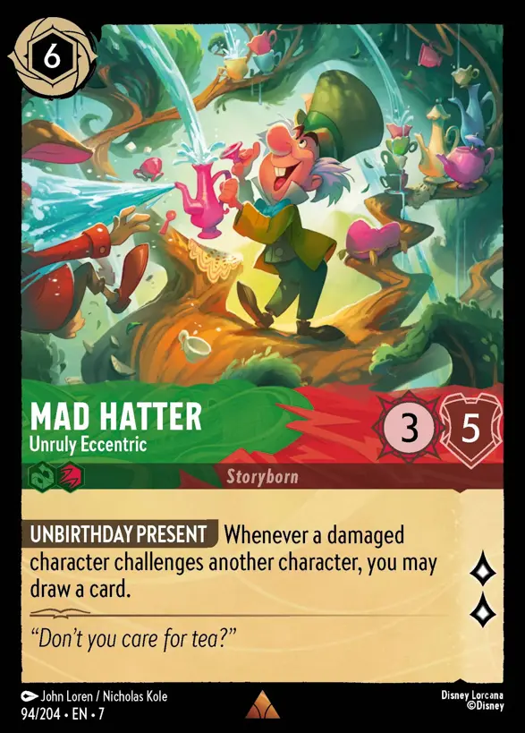 94/204 Mad Hatter - Unruly Eccentric