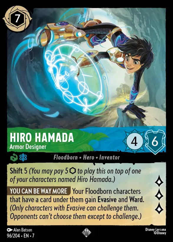 96/204 Hiro Hamada - Armor Designer
