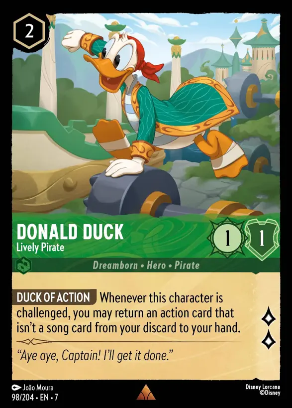 98/204 Donald Duck - Lively Pirate