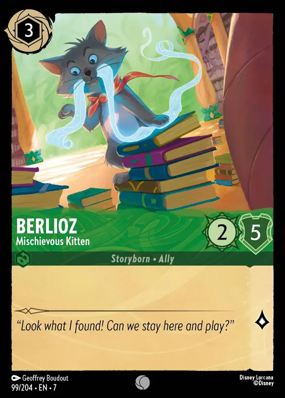 99/204 Berlioz - Mischevious Kitten