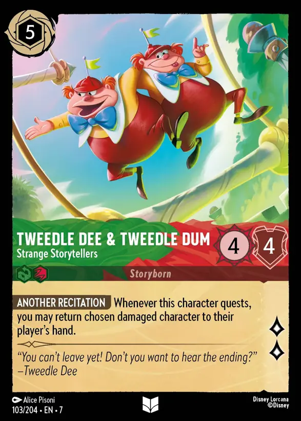 103/204 Tweedle Dee & Tweedle Dum - Strange Storytellers