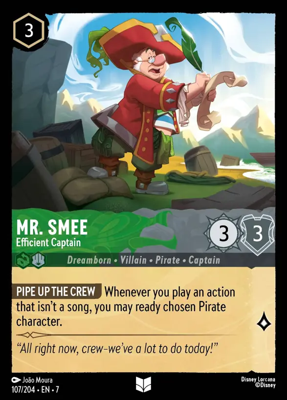 107/204 Mr. Smee - Efficient Captain
