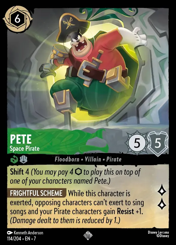 114/204 Pete - Space Pirate