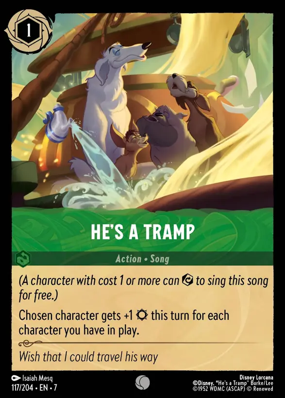 117/204 He's A Tramp