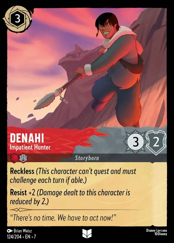124/204 Denahi - Impatient Hunter