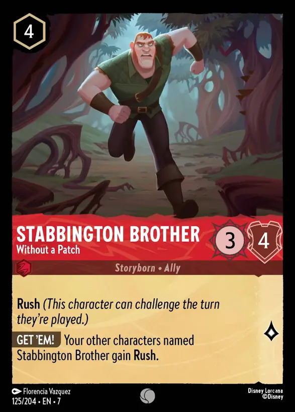125/204 Stabbington Brother - Without a Patch