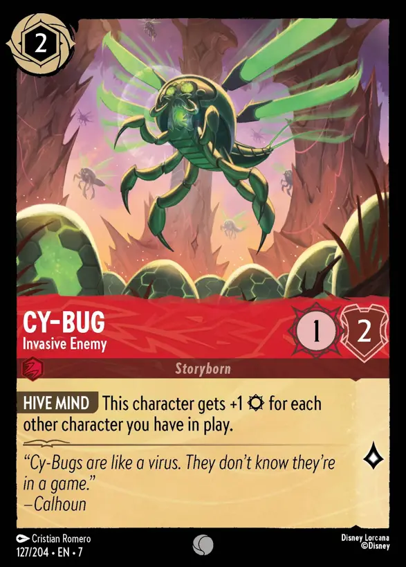 127/204 Cy-Bug - Invasive Enemy