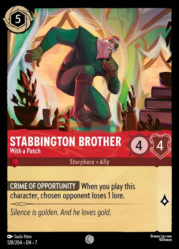 128/204 Stabbington Brother - With a Patch