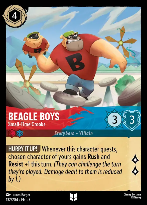 132/204 Beagle Boys - Small-Time Crooks