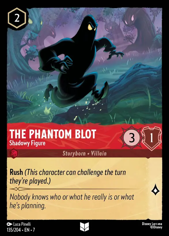 135/204 The Phantom Blot - Shadowy Figure