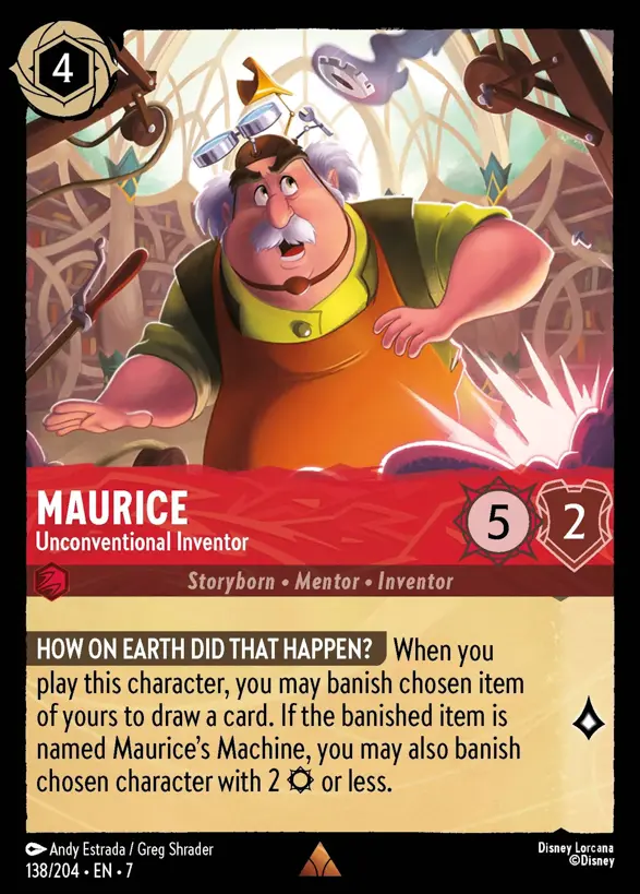 138/204 Maurice - Unconventional Inventor