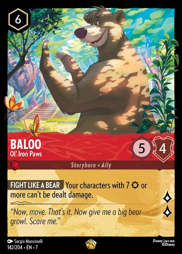 142/204 Baloo - Ol' Iron Paws