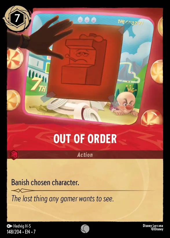 148/204 Out of Order