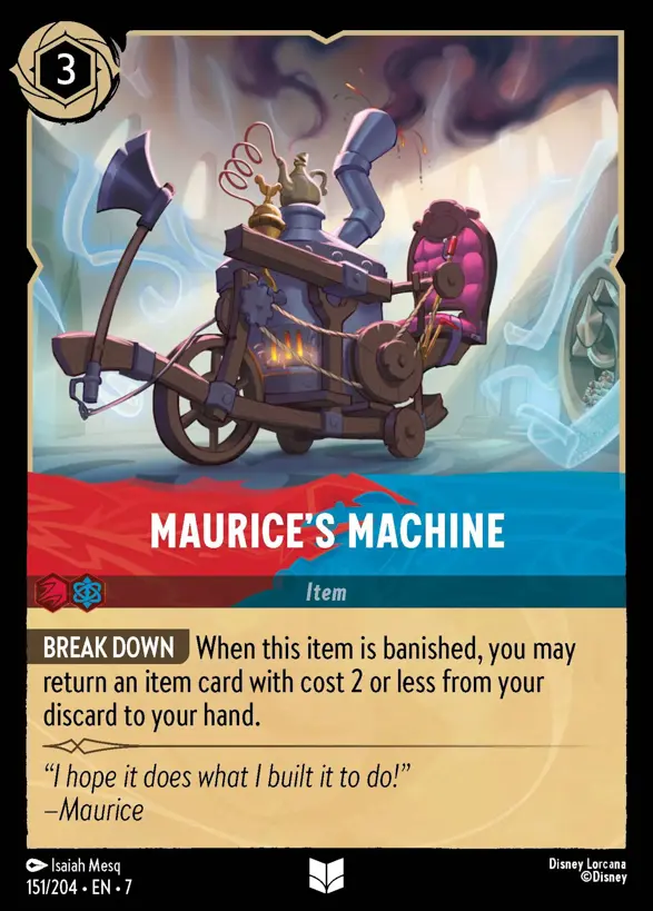 151/204 Maurice's Machine