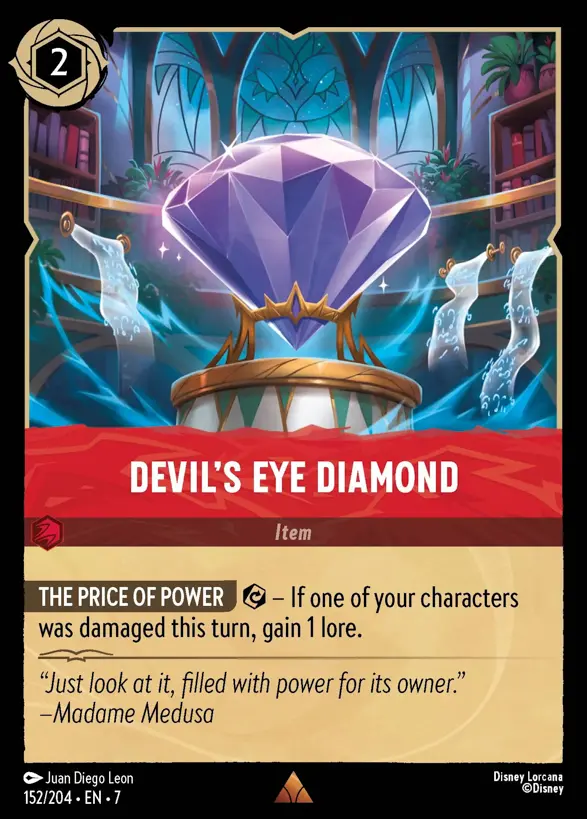 152/204 Devil's Eye Diamond
