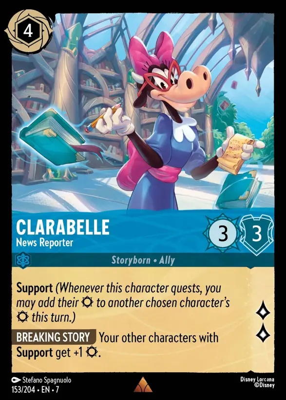 153/204 Clarabelle - News Reporter