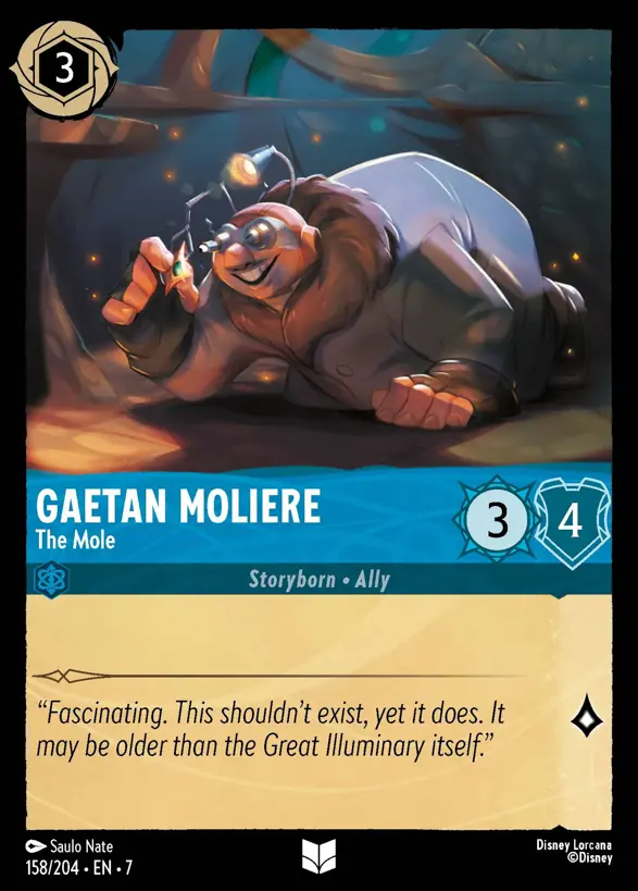 158/204 Gaetan Moliere - The Mole