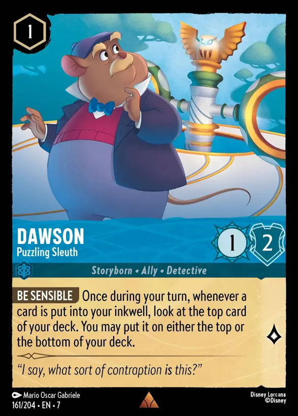 161/204 Dawson - Puzzling Sleuth