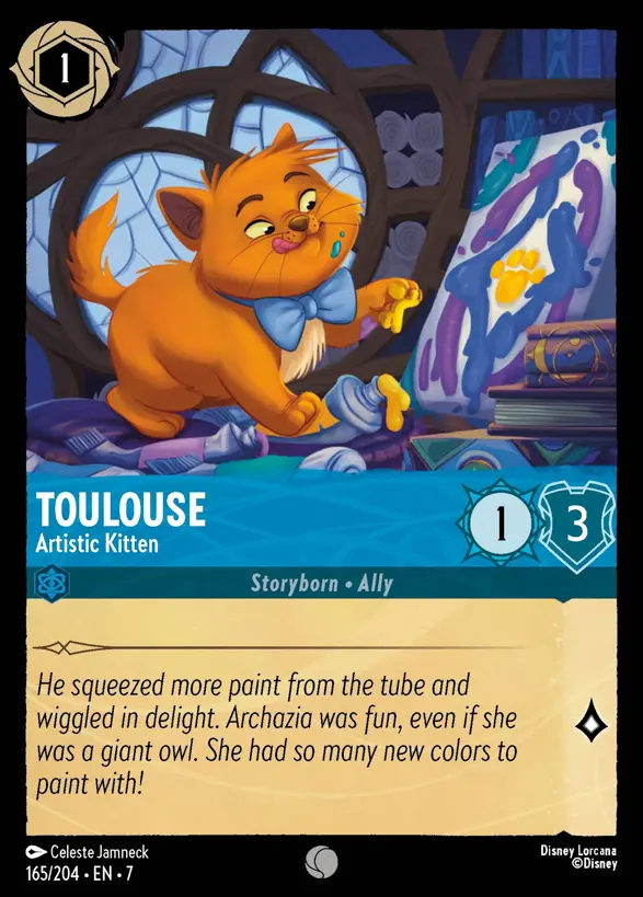 165/204 Toulouse - Artistic Kitten