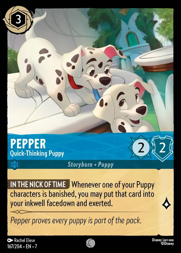 167/204 Pepper - Quick-Thinking Puppy