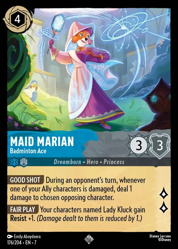 176/204 Maid Marian - Badminton Ace