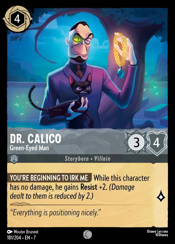 181/204 Dr. Calico - Green-Eyed Man