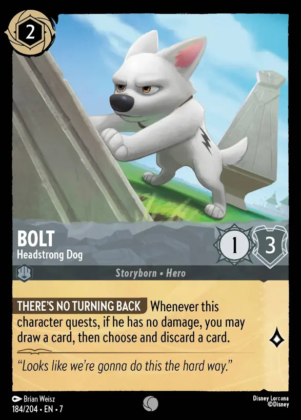 184/204 Bolt - Headstrong Dog